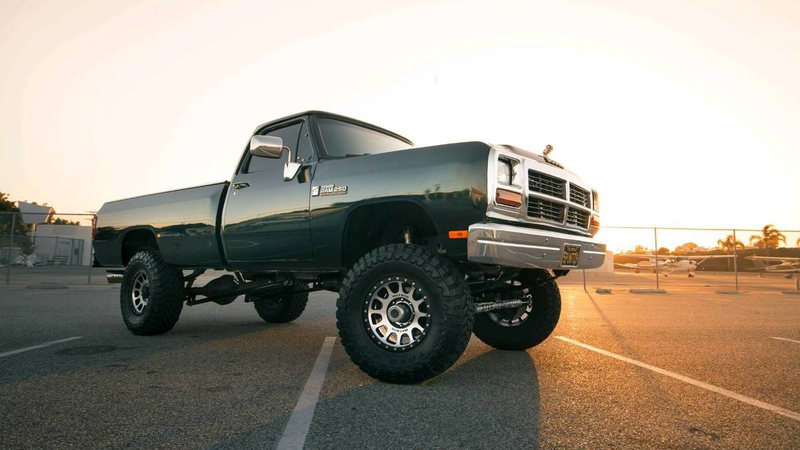 A green truck I actually like to look at; green is a difficult color to make look great in any situation, and age of owner.